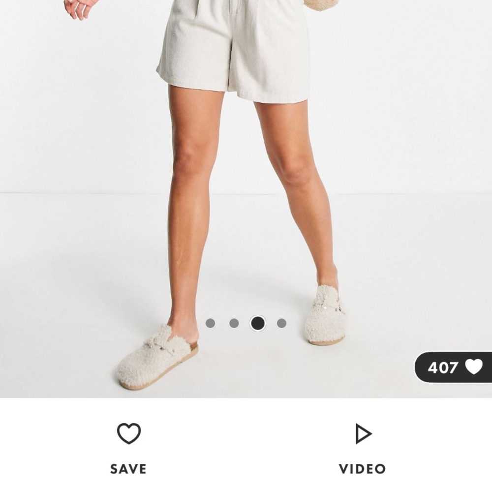 ASOS Tall Linen Shorts